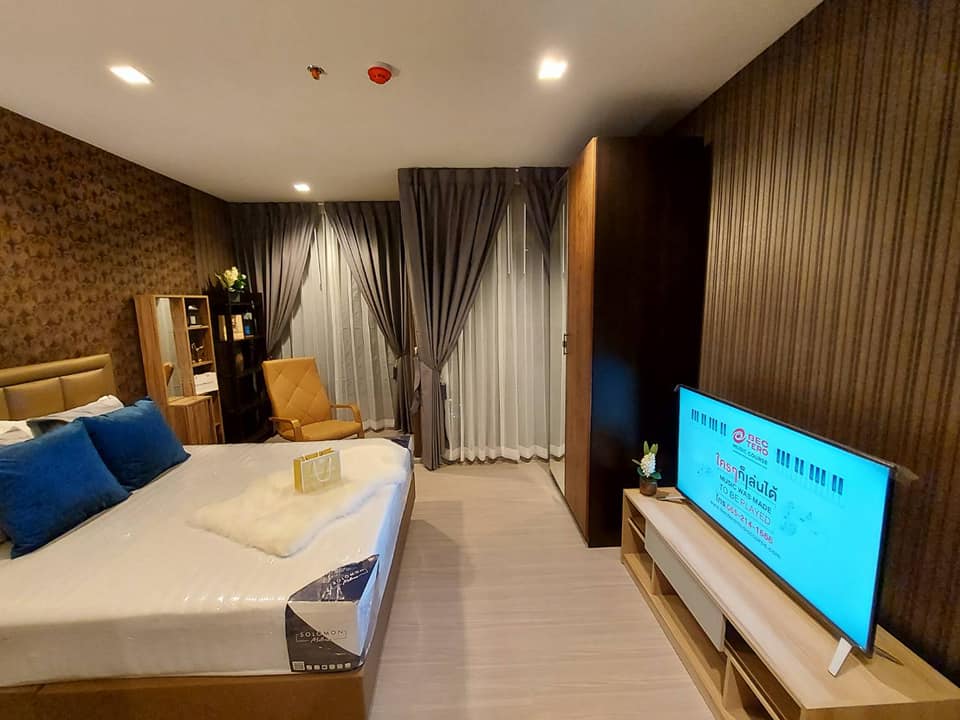 (For rent) Life Asoke Rama 9 ห้องราคาเบาๆ แต่งสวย ใกล้ MRT พระราม 9