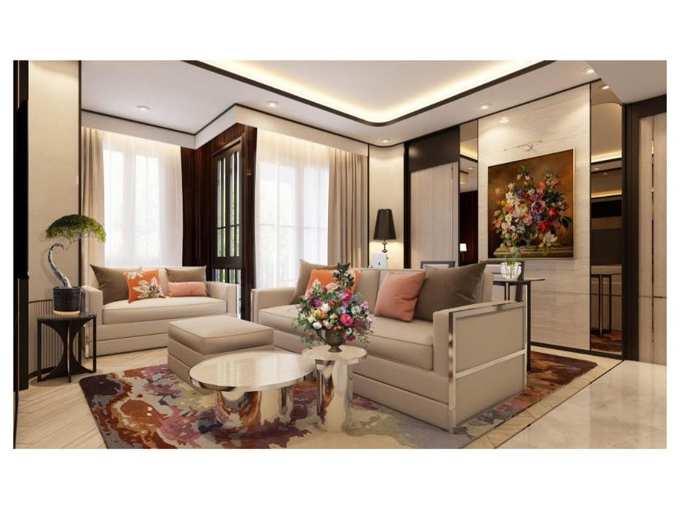 (For rent) The Reserve Sukhumvit 61 ห้องแต่งสไตล์ Luxury ใจกลางทองหล่อ- เอกมัย