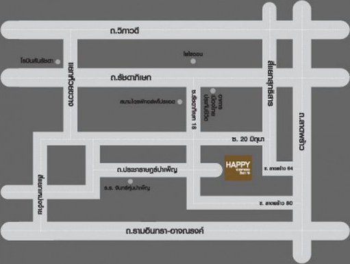 happy-condo-ratchada-18-condo-bangkok-map